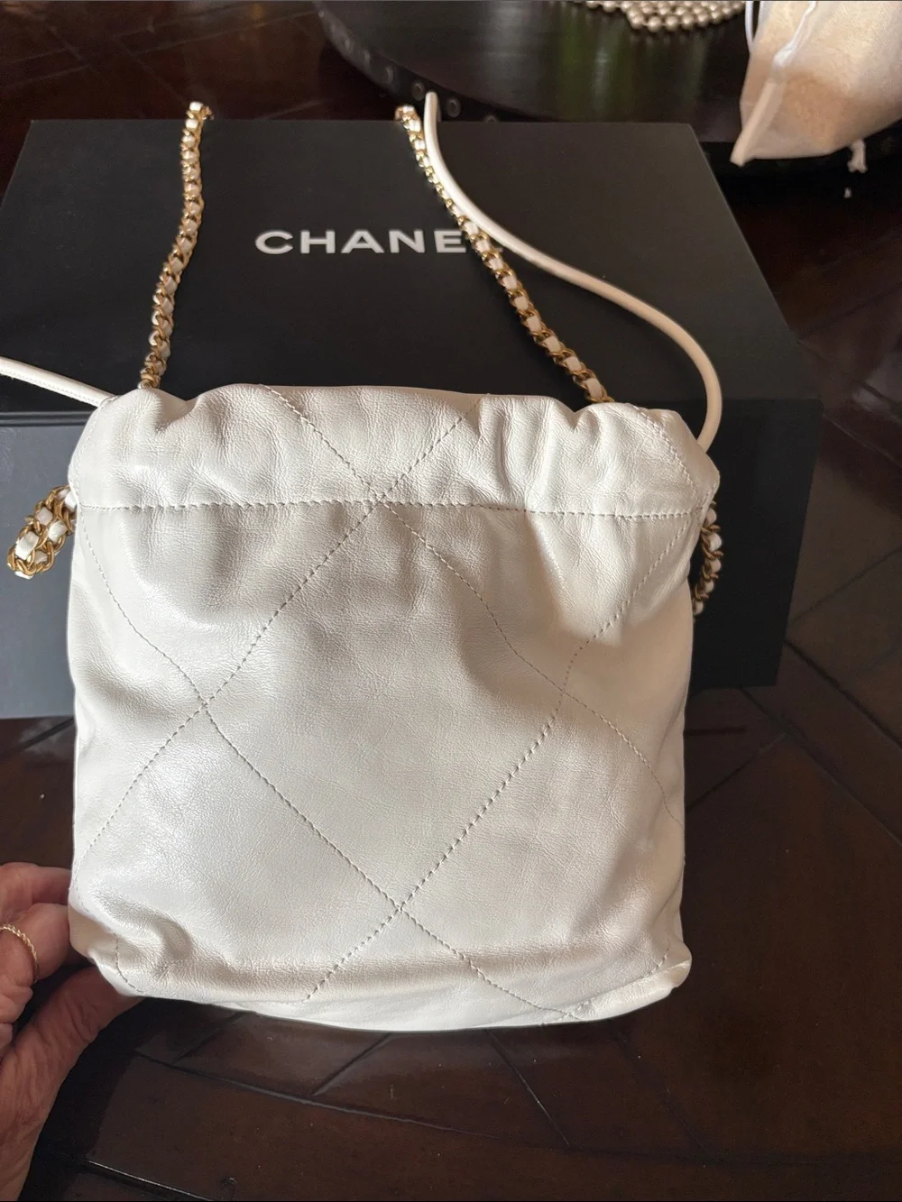 Chanel mini 22 hobo - Picture 3 of 5